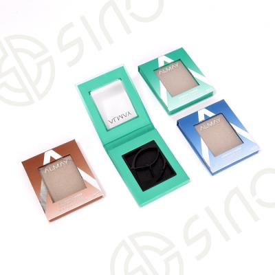 Custom cardboard empty eyeshadow palette box